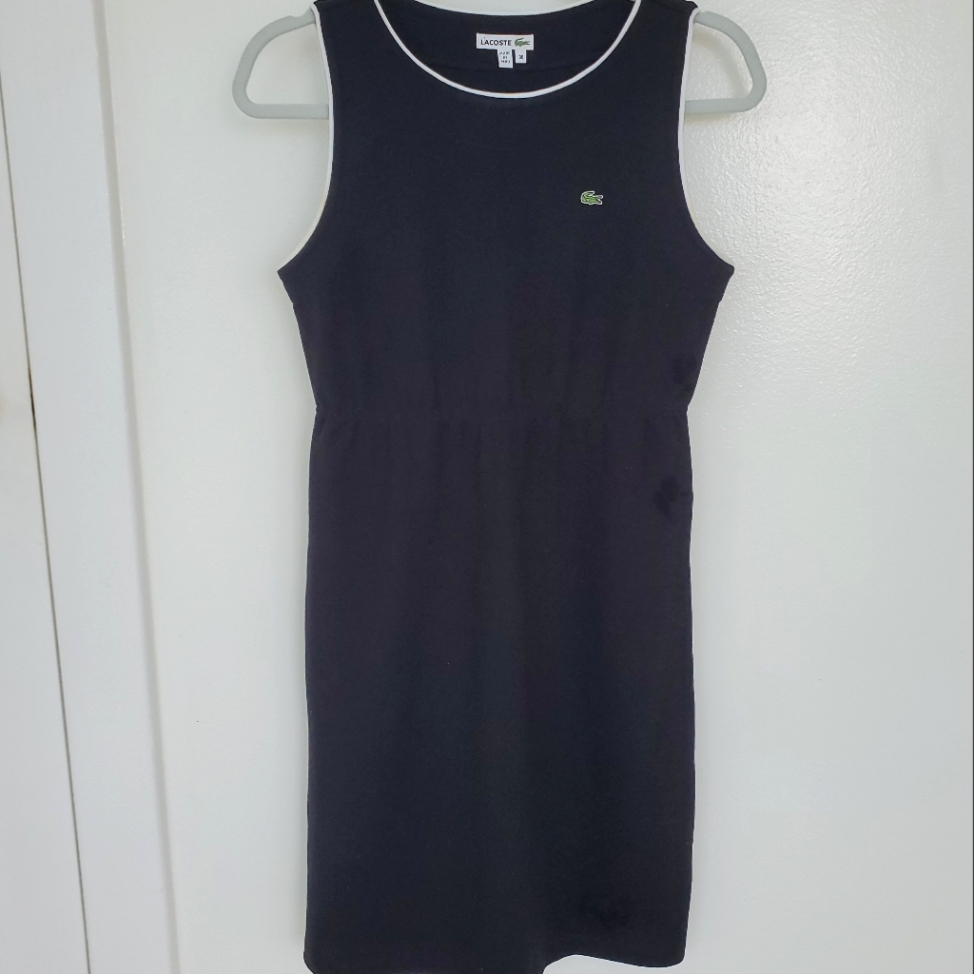 - Lacoste Sport Stretch Black Dress Size 38